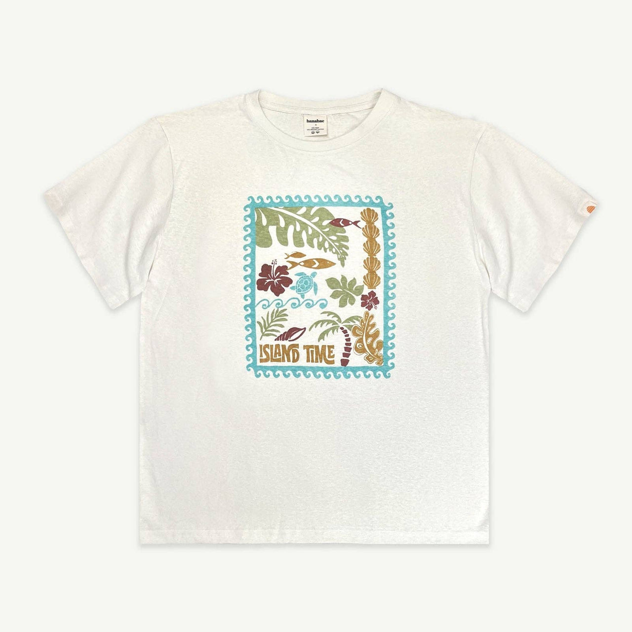 Island Time Hemp Tee - Ladies