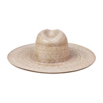 Palma Wide Fedora Straw - Natural