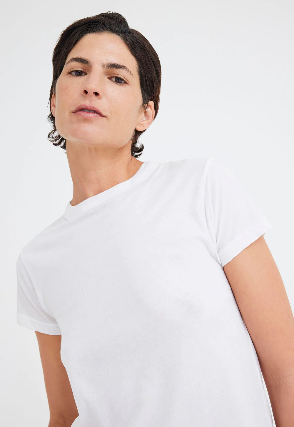 Baby Cotton Tee - White