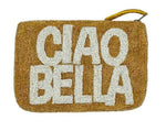 Large Beaded Clutch - Ciao Bella