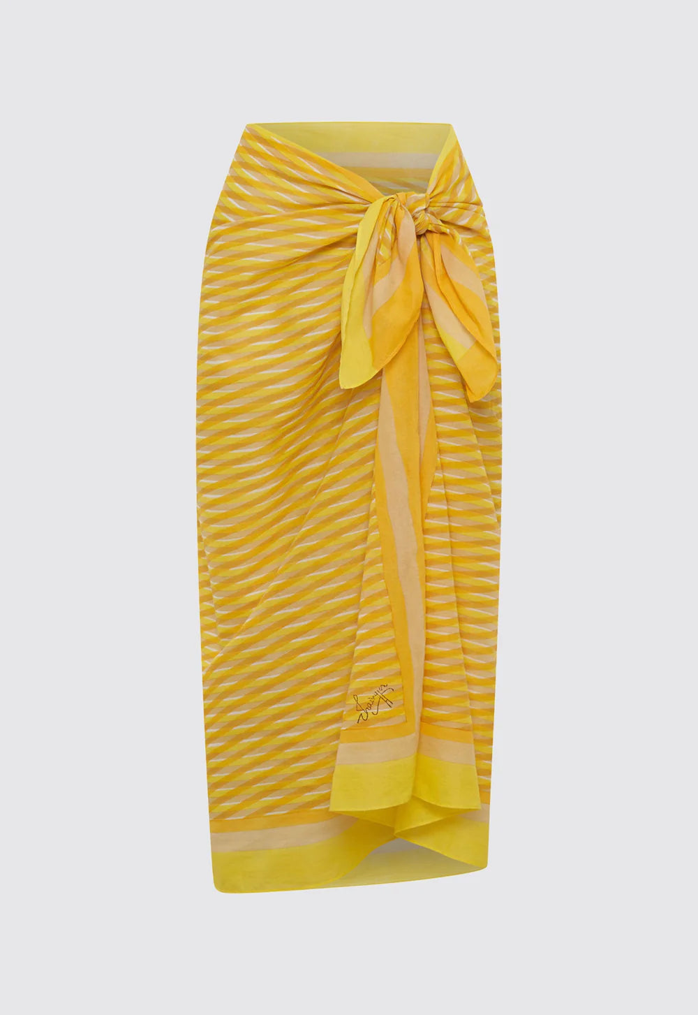 Dira Sarong - Acid Loom Yellow