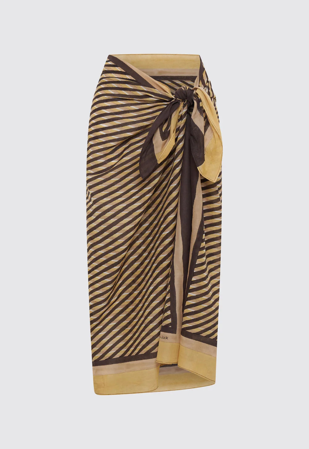 Dira Sarong - Arabica Brown Loom